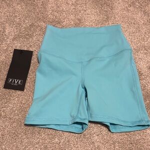FIVE Dancewear Peak Shorts in Arctic size YXL
